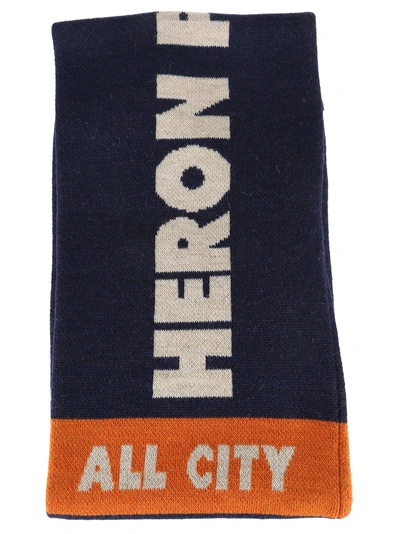 Heron Preston Scarf In Dkblu