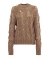 PRADA OPEN CABLE KNIT JUMPER,10676753