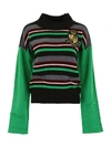 JW ANDERSON STRIPED PULL WITH LOGO,10679602