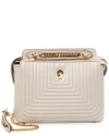 FENDI DOTCOM CLICK LEATHER SHOULDER BAG,1000084375673