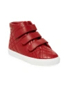 BURBERRY QUILTED LEATHER SNEAKER,1000083508553