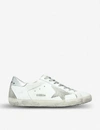 GOLDEN GOOSE SUPERSTAR LEATHER TRAINERS,10372296