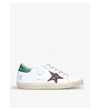 GOLDEN GOOSE SUPERSTAR H17 LEATHER TRAINERS