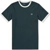 FRED PERRY FRED PERRY RINGER TEE,M3519-G274
