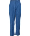 THOM BROWNE DENIM TROUSERS,FTC216U-03682/480