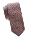 VERSACE Printed Silk Tie,0400099209741