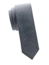 VALENTINO GARAVANI Textured Slim Silk Tie,0400098685678