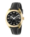 GUCCI UNISEX LEATHER WATCH