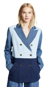 KSENIA SCHNAIDER Patchwork Blazer