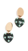 LIZZIE FORTUNATO Amore Earrings