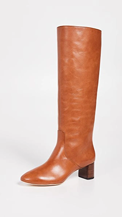 Loeffler Randall Gia Tall Boots In Cognac