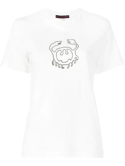 Alexa Chung Love Me T-shirt In White
