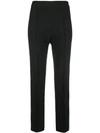 side-stripe fitted trousers