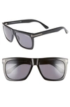 TOM FORD MORGAN 57MM SUNGLASSES,FT0513M5701A