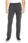 Ag Everett Sud Slim Straight Fit Pants In Dark Rock