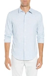 BONOBOS SLIM FIT CHECK PERFORMANCE SPORT SHIRT,21676-BMA29