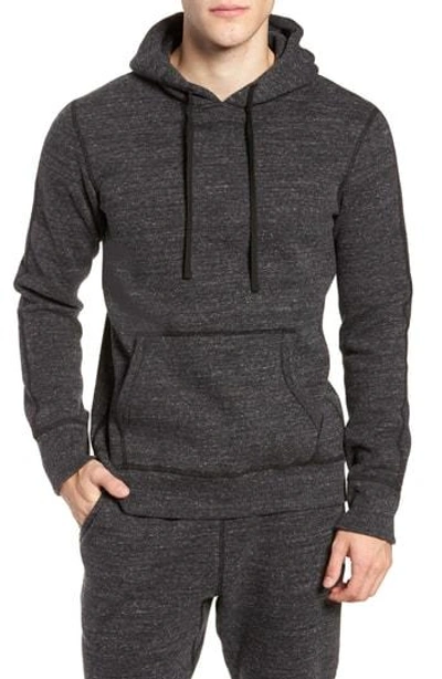 Reigning Champ Zip-detailed Perforated Loopback Cotton-blend Jersey Hoodie In Gray