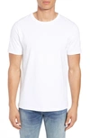 Frame Heavyweight Classic Fit Cotton T-shirt In Blanc