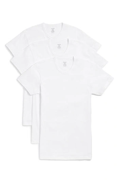 2(x)ist Cotton Essential Slim Fit T-shirt 3-pack In White