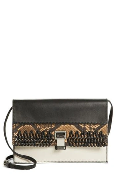 Proenza Schouler Small Embossed Leather Lunch Bag-on-a-strap In Multicoloured