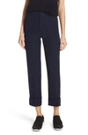 VINCE CUFFED ANKLE TROUSERS,V535621483