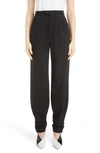 Givenchy Tailored Button Detailed Trousers In Black