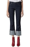 BLANKNYC CUFFED STRAIGHT LEG JEANS,52C-1994NDS