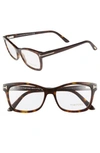 TOM FORD 53MM OPTICAL GLASSES,FT5424W53052