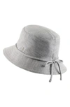 HELEN KAMINSKI CLASSIC WOOL BUCKET HAT - GREY,LEISELLE