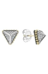 LAGOS KSL DIAMOND PYRAMID STUD EARRINGS,01-81735-DD