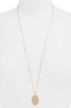 ANNA BECK BRAIDED PENDANT NECKLACE,1152N-GLD