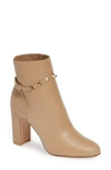 VALENTINO GARAVANI ROCKSTUD BUCKLE BOOTIE,QW2S0I59VCE