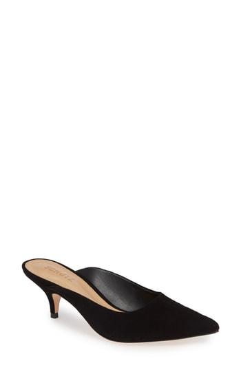 schutz keilla kitten heel mules
