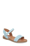 Steve Madden Dina Sandal In Light Blue