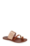 BEEK COCKATIEL WOVEN SLIDE SANDAL,COCKATIEL