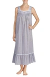EILEEN WEST CHAMBRAY NIGHTGOWN,E5219906