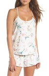 FLORA NIKROOZ IRENE CAMISOLE SHORT PAJAMAS,Q80712