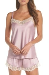 Flora Nikrooz Gabby Short Pajamas In Frosted Lilac