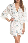 FLORA NIKROOZ IRENE SHORT ROBE,Q80713