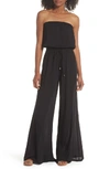 ELAN STRAPLESS COVER-UP JUMPSUIT,RG7151