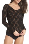 HANKY PANKY SIGNATURE LACE 2-WAY TOP,48T494