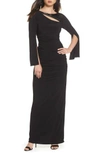 ADRIANNA PAPELL JERSEY GOWN,AP1E203780