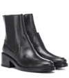 TOD'S LEATHER ANKLE BOOTS,P00345602