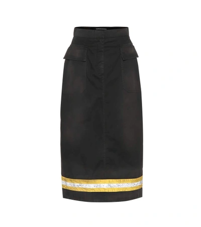 Calvin Klein 205w39nyc Skirt With Reflective Band In Black