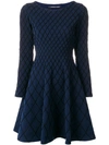 ANTONINO VALENTI flared knitted dress