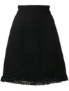 DOLCE & GABBANA CROCHET TRIM SKIRT