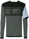 JW ANDERSON KNIT MIX JUMPER