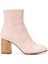 CHRISTIAN WIJNANTS CHRISTIAN WIJNANTS ABBAS ANKLE BOOTS - PINK