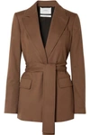 CASASOLA BELTED WOOL BLAZER