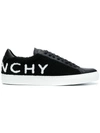 GIVENCHY BACK LOGO FLAT SNEAKERS